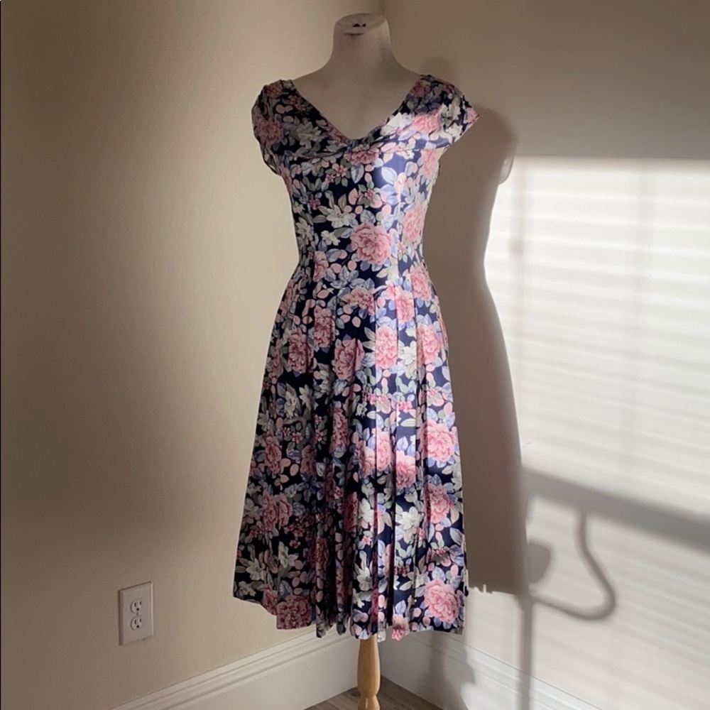 Vintage Laura Ashley floral dress